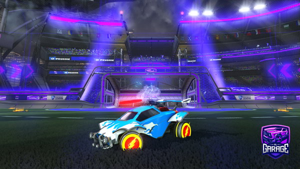 A Rocket League car design from Paddel87