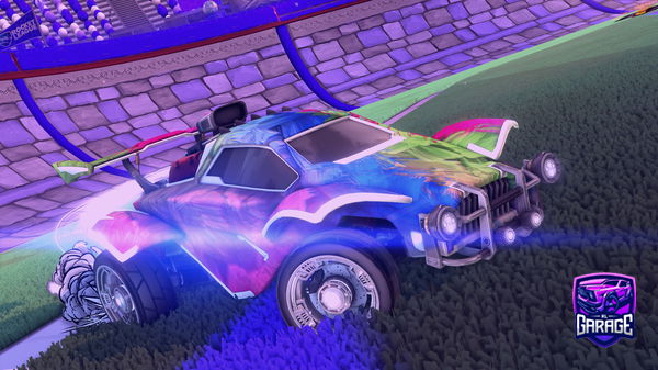 A Rocket League car design from message-first-suwi