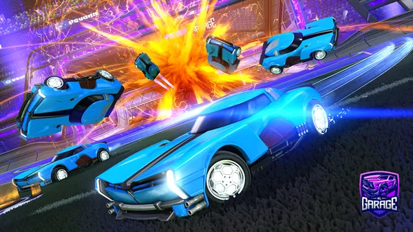 A Rocket League car design from N00bW1th5w0rd