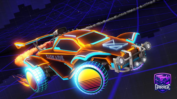 A Rocket League car design from TheNoob_125