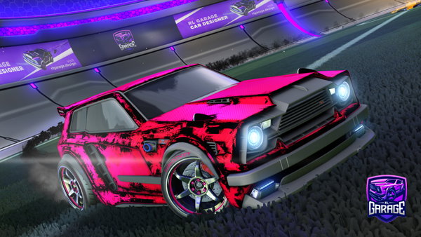 A Rocket League car design from Andrei123q