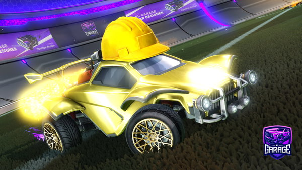 A Rocket League car design from yuanyoux