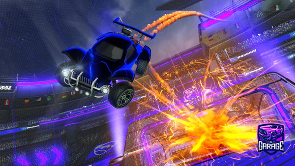 A Rocket League car design from GiuseppeDominello