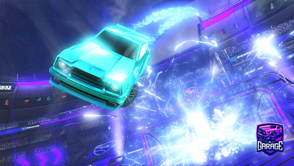 A Rocket League car design from isreely