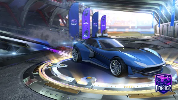 A Rocket League car design from KIABOYZ