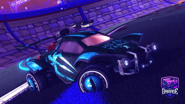 A Rocket League car design from XudiBTB