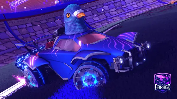 A Rocket League car design from Shooteo2313