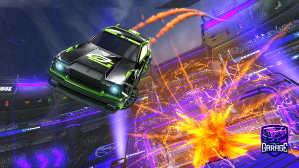 A Rocket League car design from cilioz