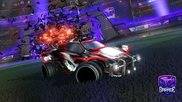 A Rocket League car design from RicckiPs4