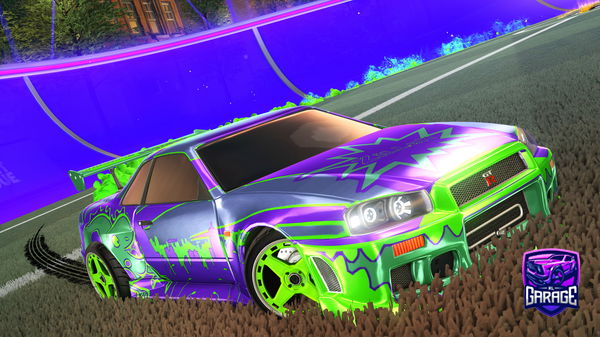A Rocket League car design from SusieTunes