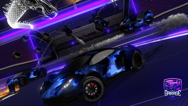 A Rocket League car design from Molerat35
