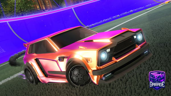 A Rocket League car design from Tropiica1