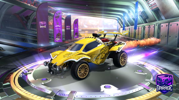 A Rocket League car design from Yacine_DZ213