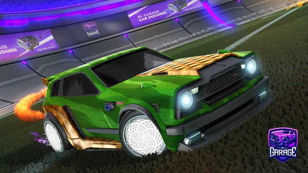 A Rocket League car design from chrisckateer