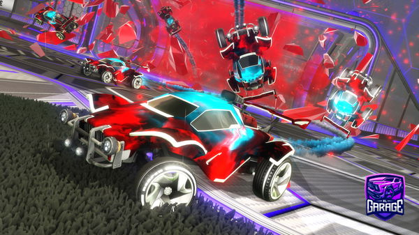 A Rocket League car design from CGIshock