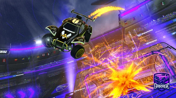 A Rocket League car design from DEAD_MXXN