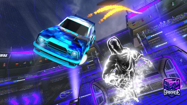 A Rocket League car design from AsserSherif