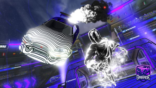 A Rocket League car design from TTimer