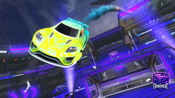 A Rocket League car design from BurntSiennaEndo