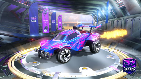 A Rocket League car design from MAXULTRAGAMER50