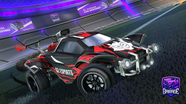 A Rocket League car design from Lachy9570