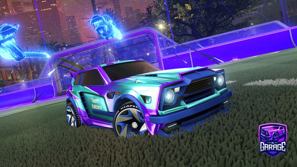 A Rocket League car design from ItzPhoenixAu