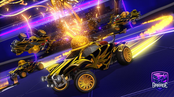 A Rocket League car design from Terragang