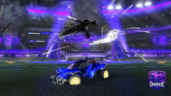 A Rocket League car design from amazifens123