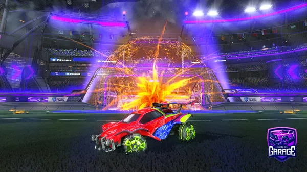 A Rocket League car design from GB_52