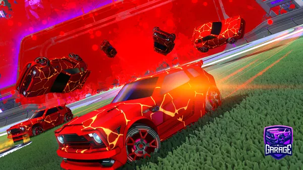 A Rocket League car design from RoadToBlkDuelingDragons