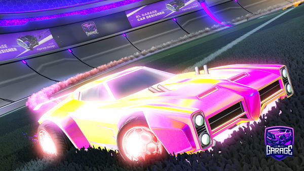 A Rocket League car design from strykerredbull11