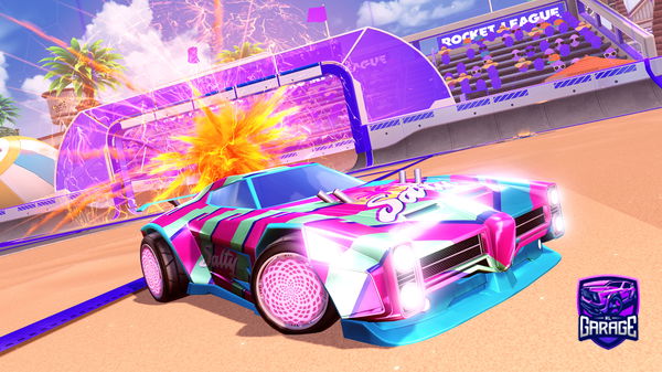 A Rocket League car design from Hawkbat