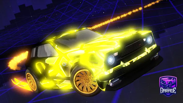 A Rocket League car design from ARZ17RD