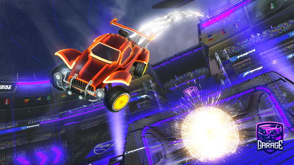 A Rocket League car design from TDUDE717