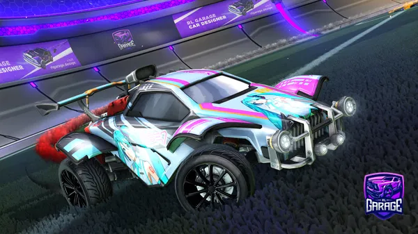 A Rocket League car design from KellieKool_OnRL
