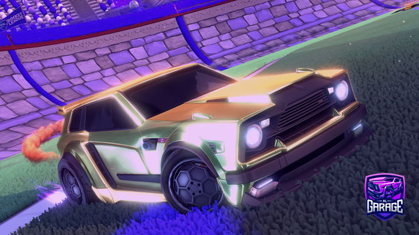 A Rocket League car design from Nxrbz_