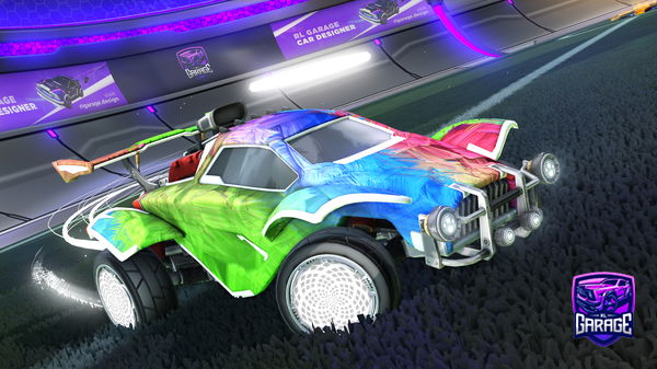A Rocket League car design from Donutfutur