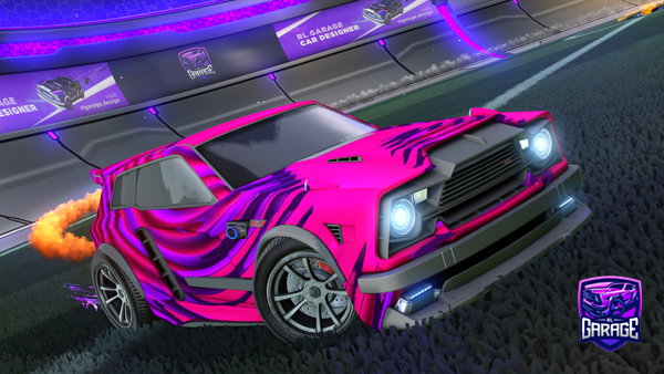 A Rocket League car design from teitogl11