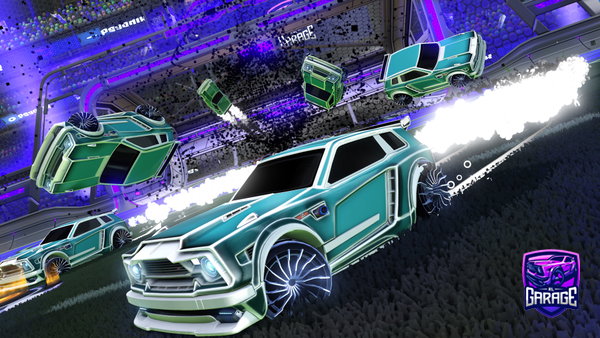 A Rocket League car design from Toni7AK