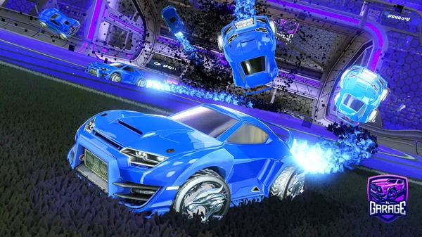 A Rocket League car design from munchy