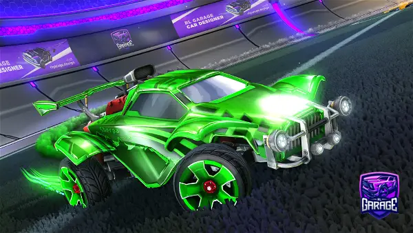 A Rocket League car design from GO_TOUCH_SOME_GRASS