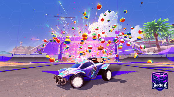 A Rocket League car design from KrsnElite