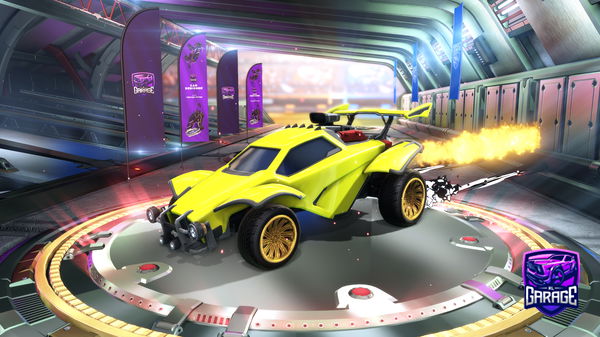 A Rocket League car design from RL_BOY11