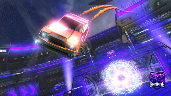 A Rocket League car design from kinlu