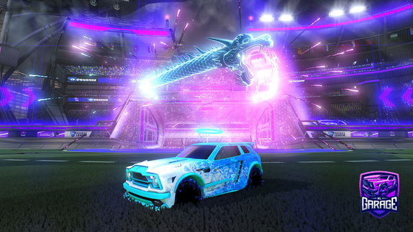 A Rocket League car design from Bledart1473