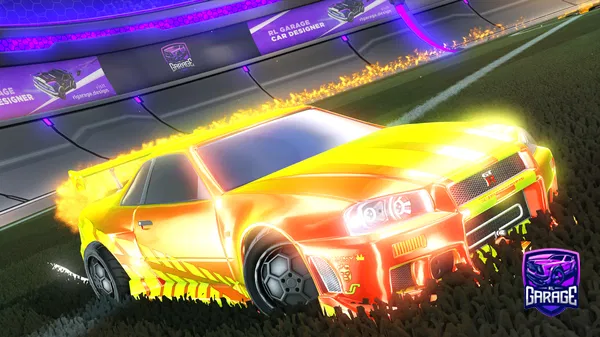 A Rocket League car design from ARZ17RD