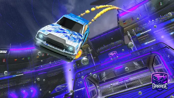 A Rocket League car design from Rocketbunny67