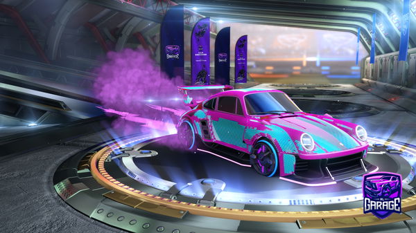 A Rocket League car design from VOID900