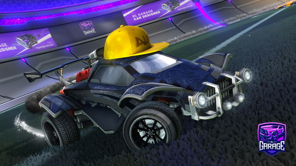 A Rocket League car design from D4RKNinjaCat