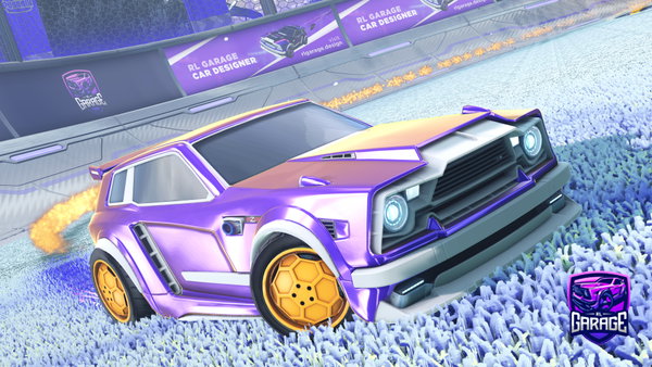 A Rocket League car design from Doudze_1806